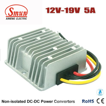 Fuente de alimentación impermeable del convertidor de IP68 12V a 19VDC 5A DC-DC